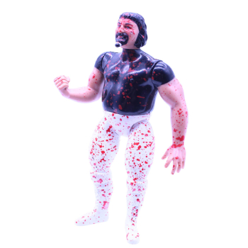 Captain Lou Albano Actionfigur 1998 | Bloody Version | Wrestling Legende